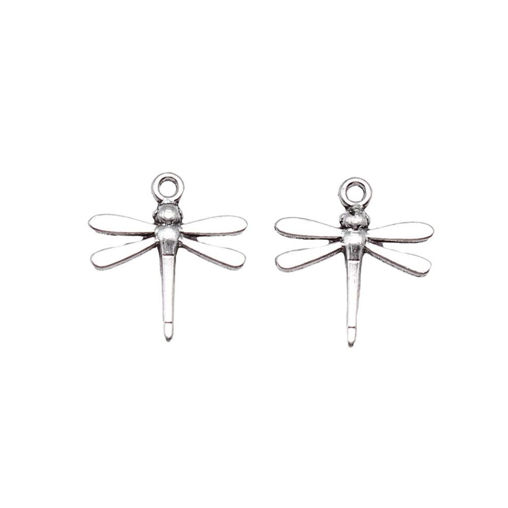 Dragonfly Charms Vintage Alloy Pendants For Insect Themed Handmade Jewelry Supplies