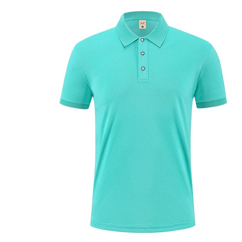 Damska letnia koszulka polo z krótkim rękawem z jedwabiu lodowego, robocza, koszulka damska, treningowa, swobodna, nauczycielska