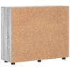 Wooden Cabinet Grey Sonoma 88.5 x 30.5 x 73 cm Particleboard