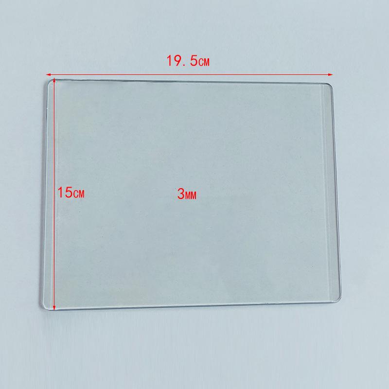 Paper Craft Machine Mat Board 3mm 5mm Die Cutting Embossing Machine Durable Plastic Plates Replacement Pad