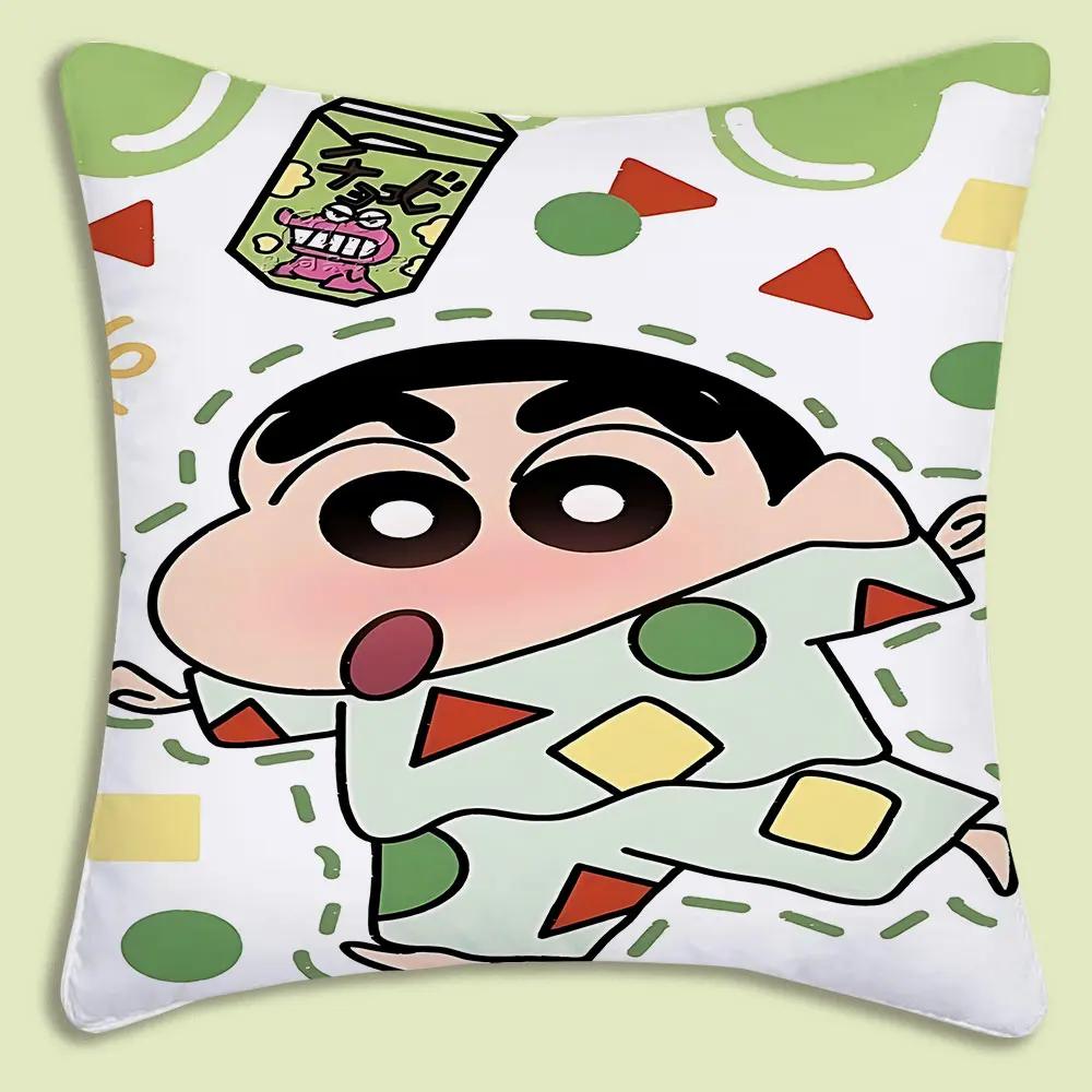 Cartoon Throw Pillow Covers Living Room Decoration Printed Sofa Cushion Cover Polyester Soft Pillowcase
