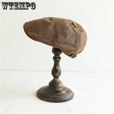 Women's Spring/Summer Forward Hat Retro Versatile Hat Korean Version Japanese Duck Tongue Hat Summer Beret