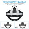 TPU Head Strap Pad Cushion Replacement Headset Strap Pad Reduce Pressure Comfortable for Meta Quest 3 VR Headset