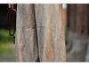 Damen-Retro-Leinenhose mit Batikmuster und weitem Bein im Laternen-Stil
