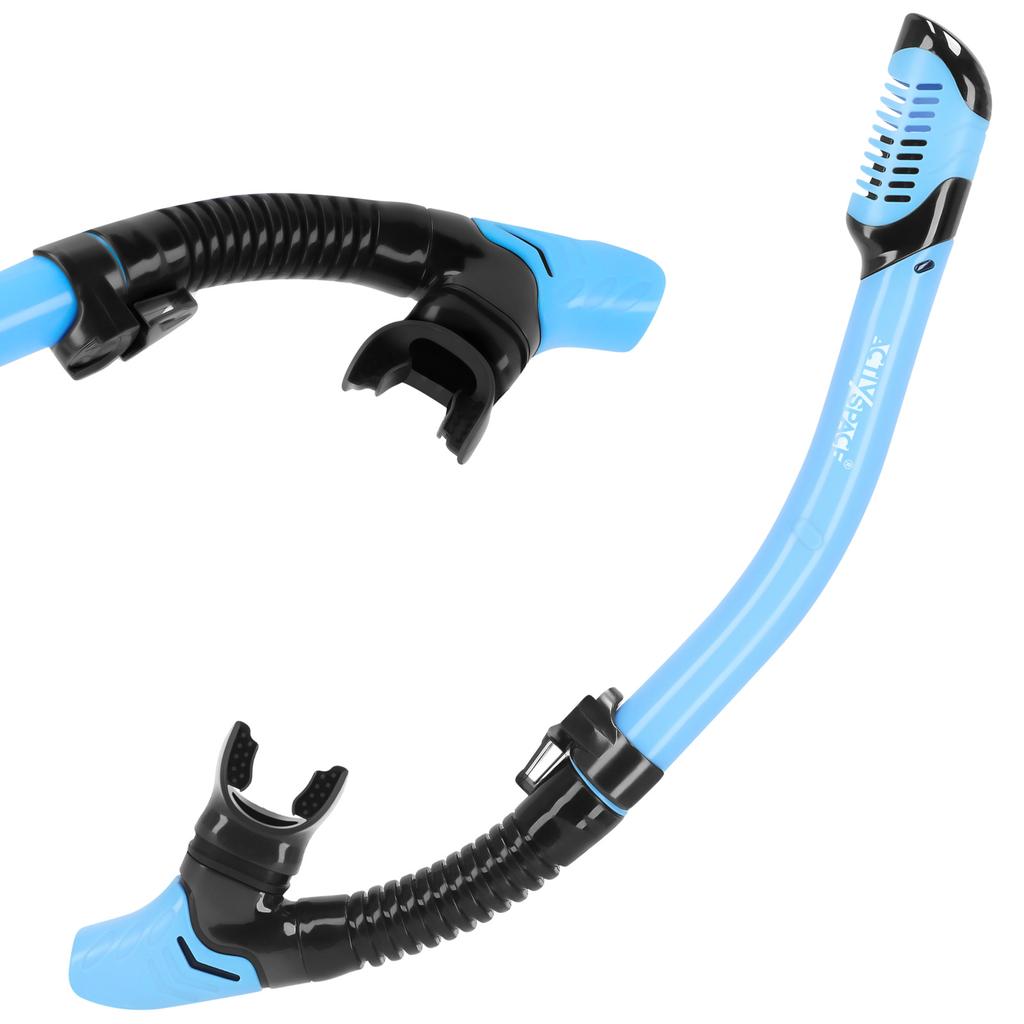 Snorkel With Valve - Blue