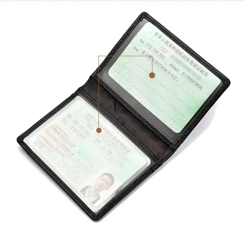 Superschlanke, weiche Geldbörse, 100 % echtes Leder, Mini-Kreditkarten-Geldbörse, Geldbörse, Kartenhalter, Herren-Geldbörse, dünn, klein