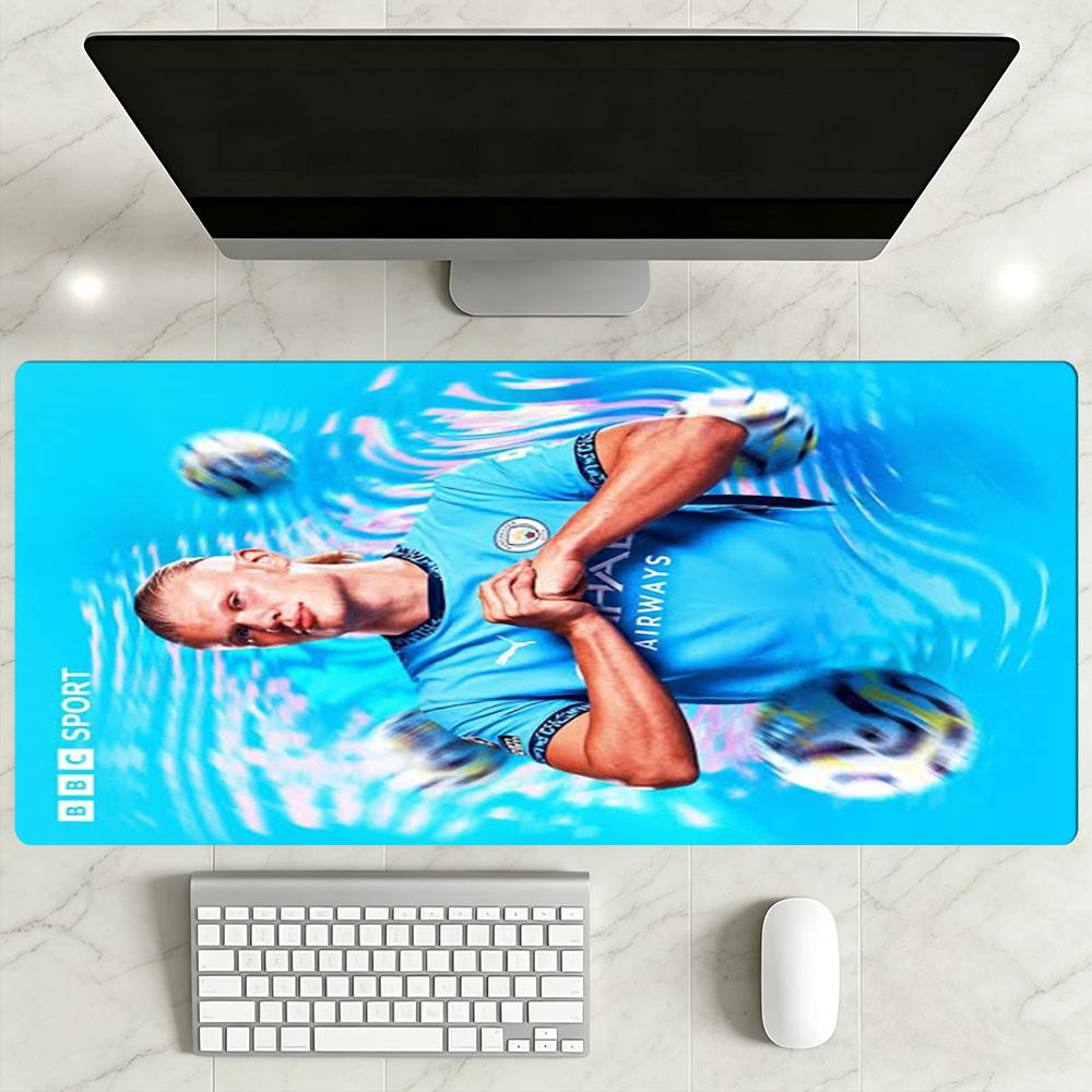 Haaland Large Mouse Pad Desk Mouse Pad Office Mouse Mats Non-Slip Rubber Bottom Perfect for Office Laptop Gaming Setup