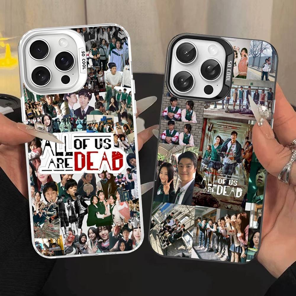 Horror TV All Of Us Are Dead Phone Cases For IPhone 17 16e 15 14 13 12 11 Plus Pro Max ProMax Colorful Covers