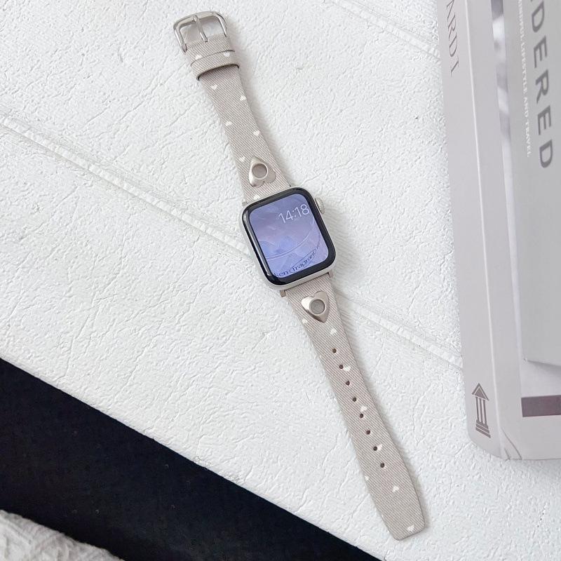 

Compatible Denim Strap for Apple iWatch 11, Huawei Fit4, and Xiaomi 9PRO Xiaomi 8PRO/9PRO абрикосовий