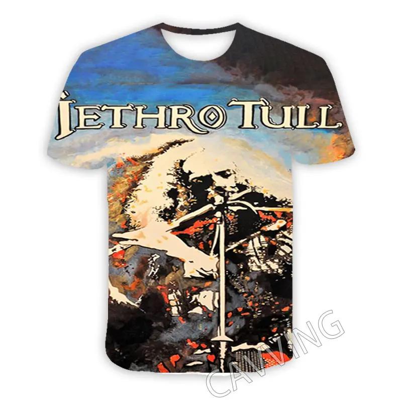 

Чоловічі повсякденні футболки Jethro Tull з 3D-друком Стилі хіп-хоп Харадзюку Топи Одяг XXL