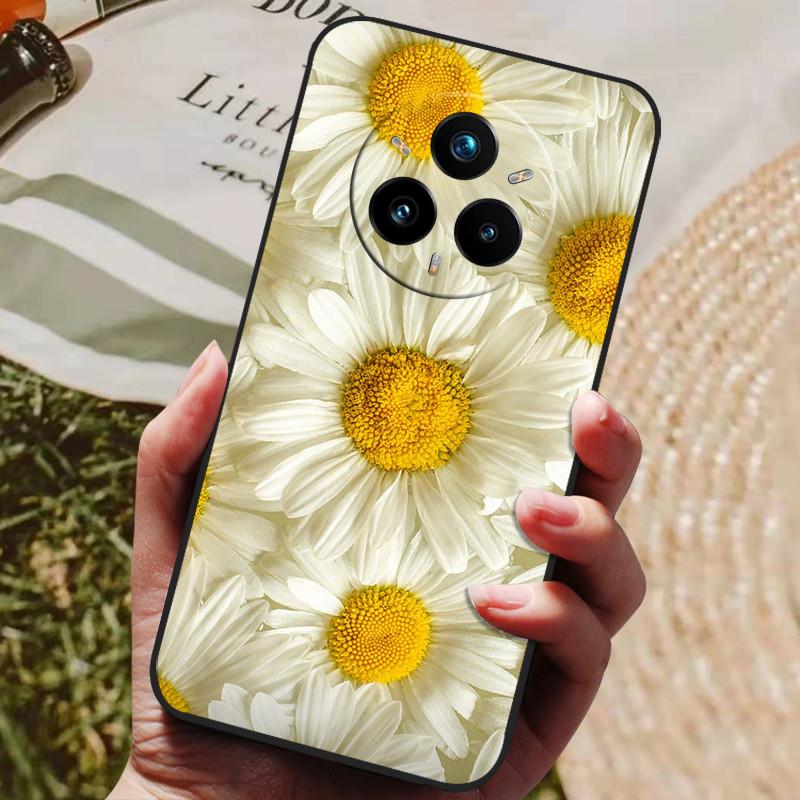 Realme 14 Pro Plus Kılıfı Yumuşak TPU Silikon Arka Kapak Realme 14 Pro + Telefon Kılıfları Realme 14x 5G Global Sevimli Karikatür Kılıf