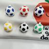 Various Football Key-shaped Three-dimensional Pendants for League Memorabilia, Creative Gifts for Couples, Book Bag Pendants, Moving Key Rings