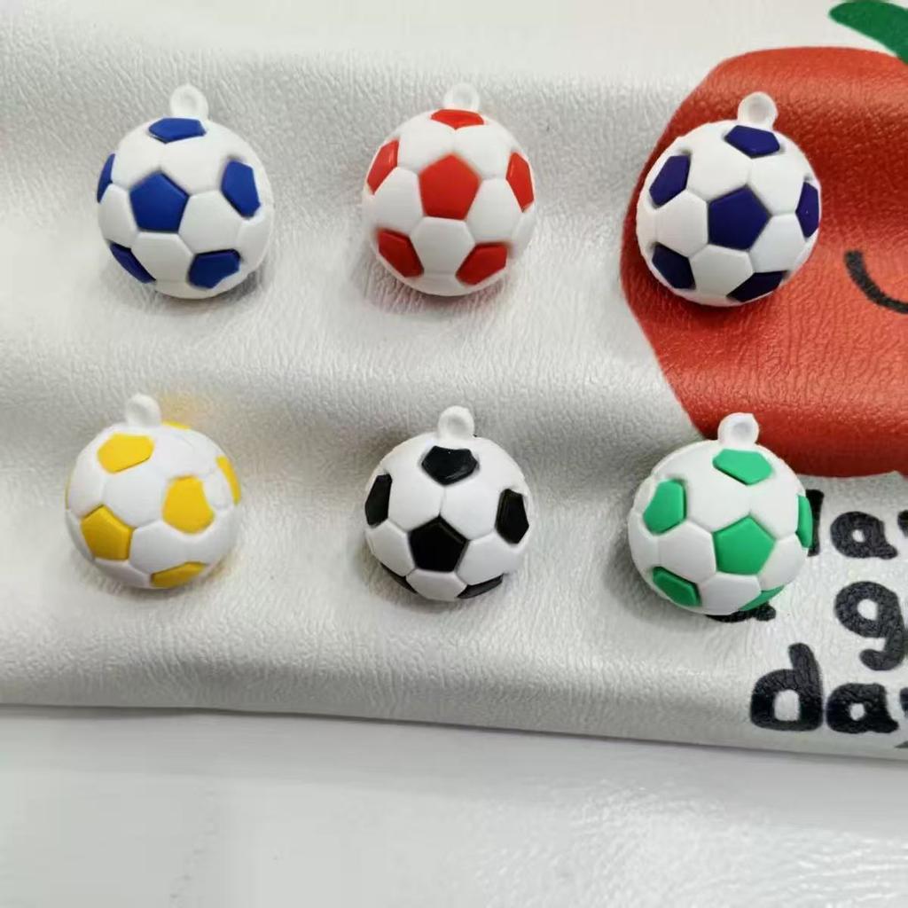 Various Football Key-shaped Three-dimensional Pendants for League Memorabilia, Creative Gifts for Couples, Book Bag Pendants, Moving Key Rings