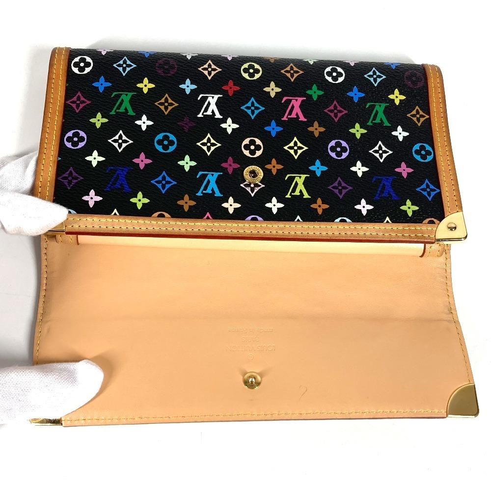 Louis Vuitton M92658 MonogramMulticolore Porte Tresor International Long Wallet