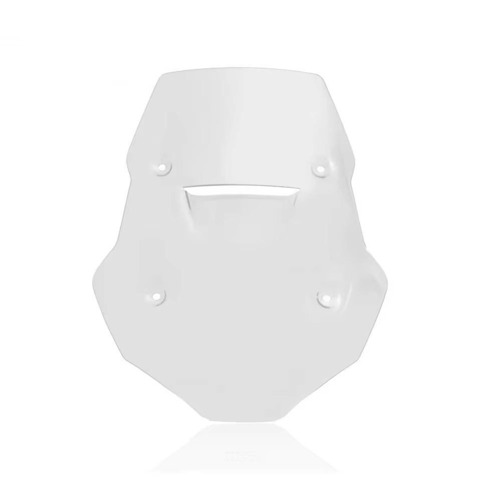 Modificator parbriz CFMOTO 800MT: Amplificator de Înălțime și Lățime cu Protecție Transparentă pentru Piept pentru Protecție împotriva Vântului și Ploii.