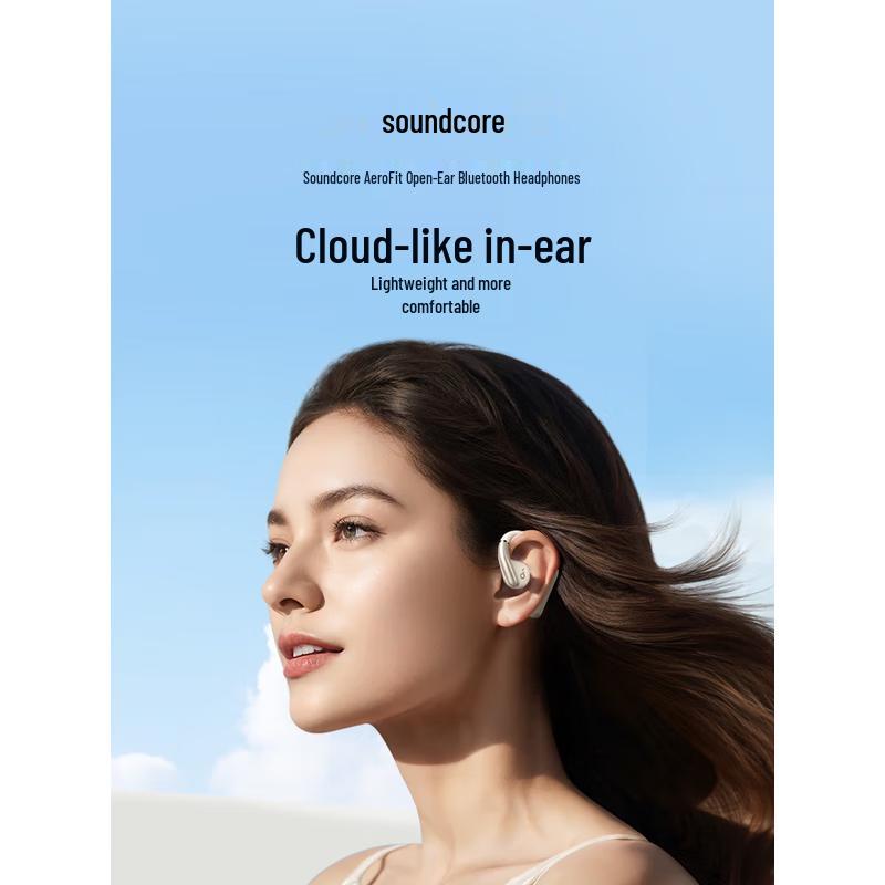 Soundcore AeroFit Open-Ear Bluetooth Earphones