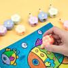 1 Stück 5 Farben süße Kawaii Blume Candy Farbe Textmarker Büro Schulbedarf Geschenk