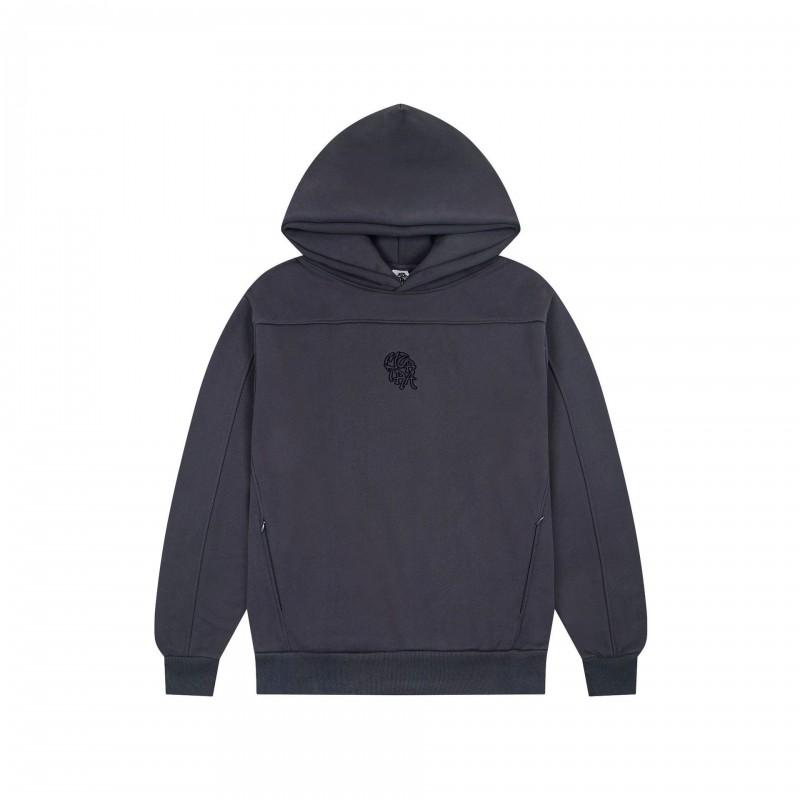 Mens Hip Hop Tracksuit Set Loose Fit Long Sleeve Hooded Top Shorts Streetwear Casual Outfit