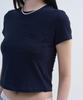 Yuseuteule Chest Pocket Short Sleeve T-Shirt (Navy)