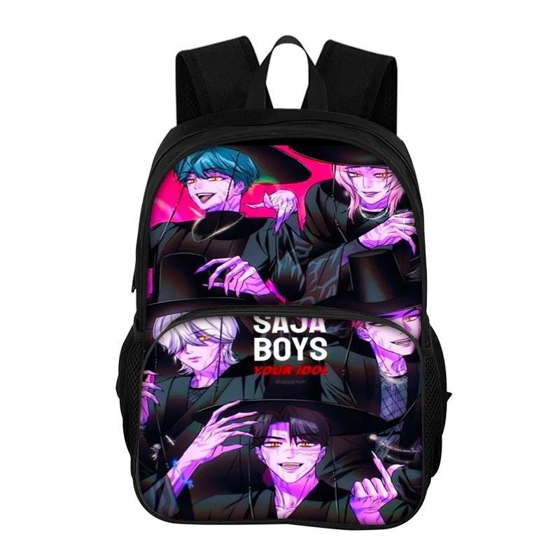 Hunter Witch Group Kpop Backpack With Breathable Polyester Durable Material For School Students