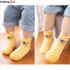 Autumn Winter Thick Warm Baby Anti Slip Floor Socks High Top Shoes Soft Sole