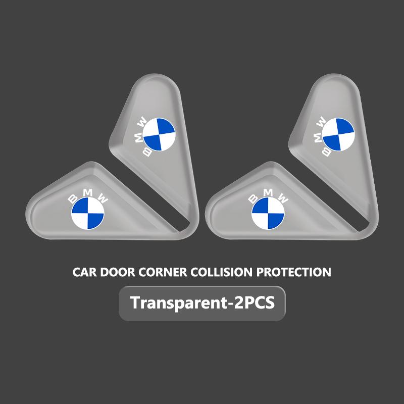 FA4Car Door Corner Bumper Guards Triangle Decals Scratch Protection For BMW M Sport M2 M3 M4 M5 M6 E46 E90 E60 F10 F20 E87 X3 X6