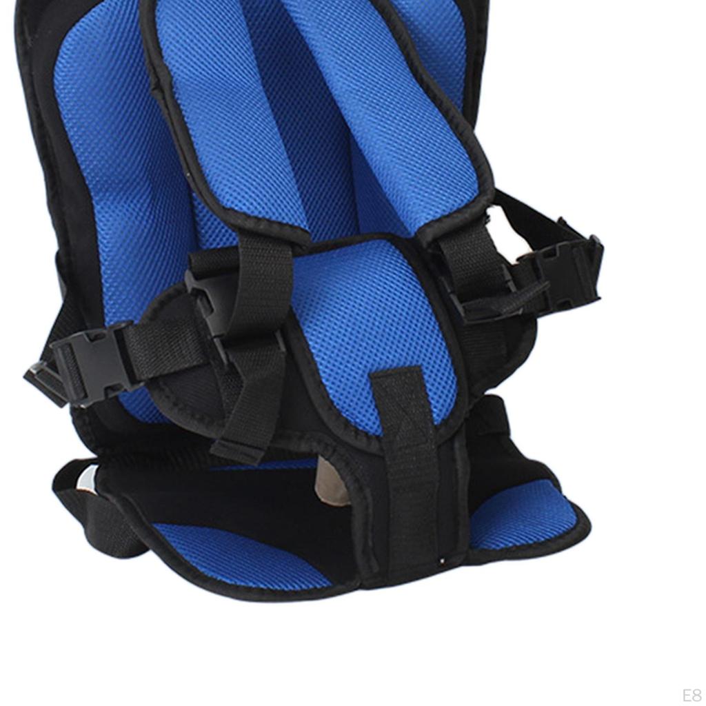 Baby Car Seat Cushion Support Travel Harness Children Cushions Brown