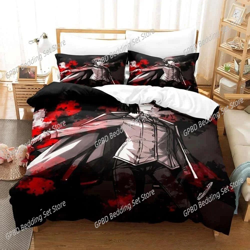 Fashion Game Limbus Company 3D Duvet Cover Bedding Set Comforter Linen Pillowcases Home Decor Single Double Twin King Queen