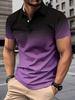 Stylish monogram polo shirt with icy-cool fabric, ideal for daily wear and casual occasions.