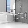 Stainless Steel Handicap Grab   Rails 20x60cm with Installation Hardware for Bathroom   Support Elderly Disabled