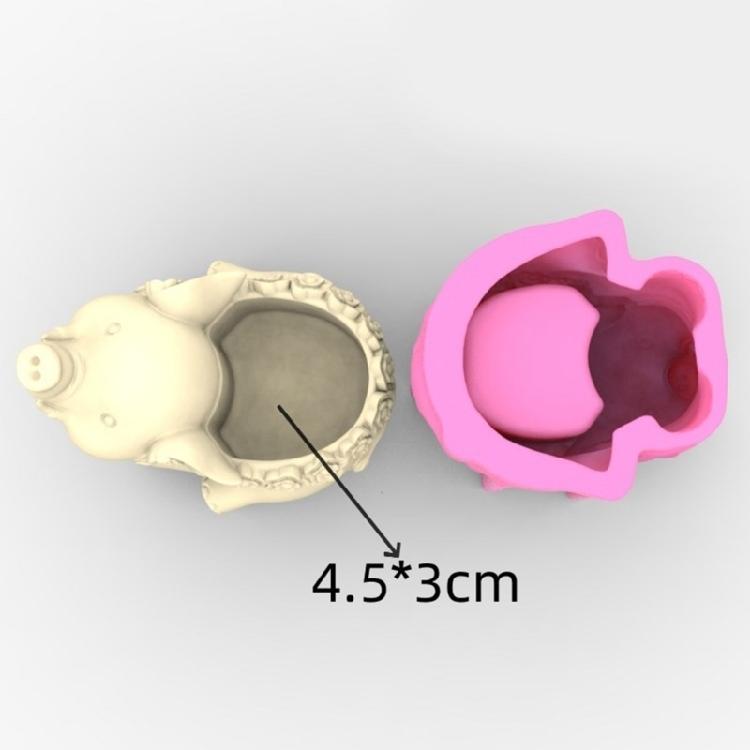 3D kvetináč na slony Silikónová forma Forma na epoxidovú živicu Držiak na kvetináče Betónová Sadrová forma