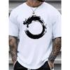 Men's Casual T-Shirt with Totem