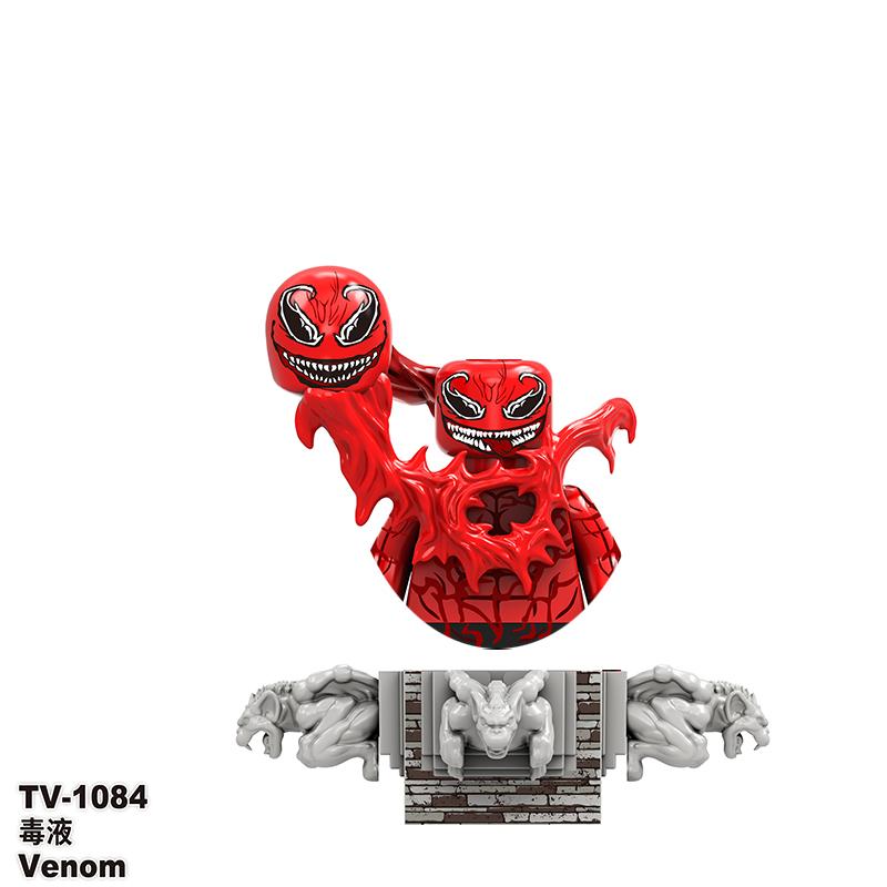 

Marvel Legends Карнаж Веном Блоки Кирпичики Анти-Веном Эдди Брок Для Игрушек Подарков Фигурки Экшн Строительные Блоки Для Детей