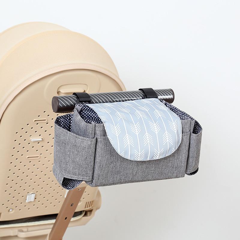 Infant Pushchair Hanging Bag With Velcro Mount For Baby Accessories