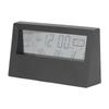 LCD Alarm Clock Transparent Multifunctional Large Screen Display Battery Powered Digital Alarm