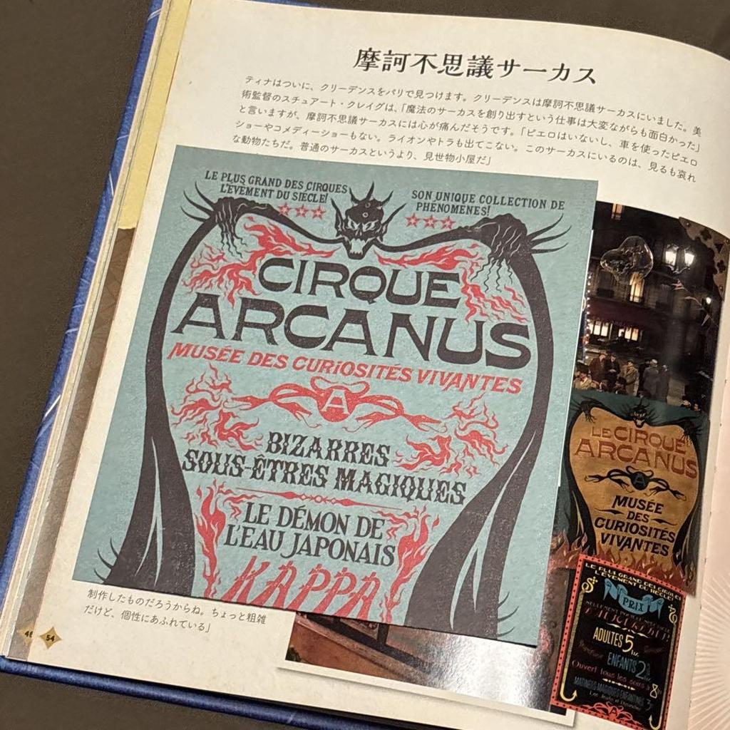 [USED] Fantastic Beasts Artbook