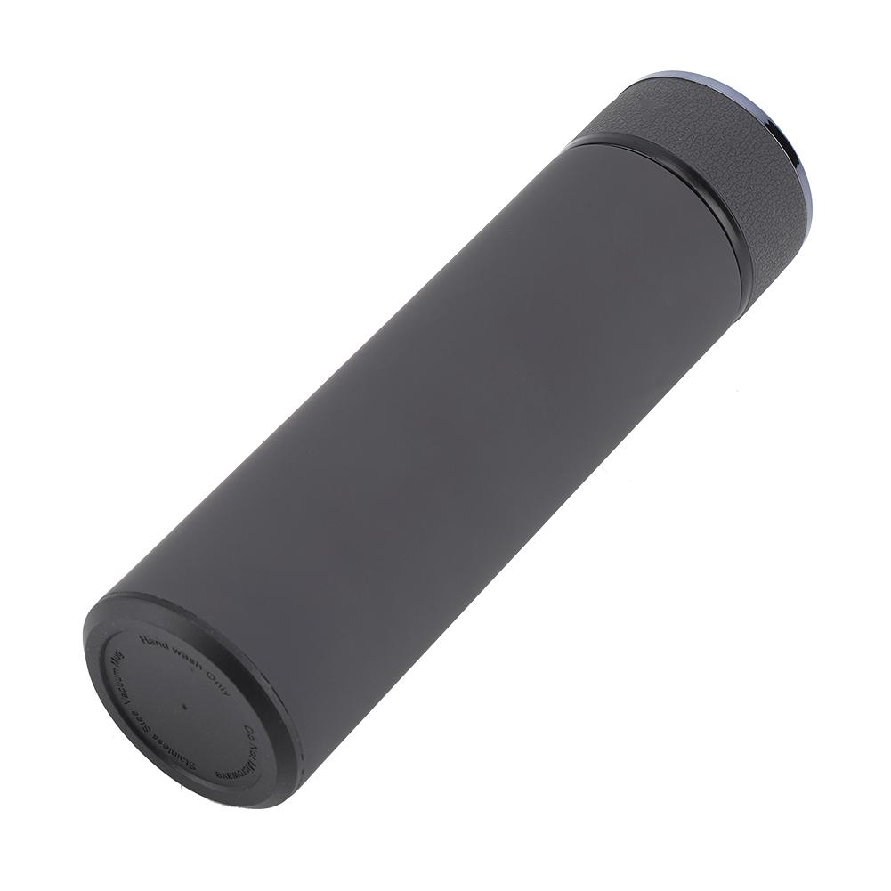 Stainless Steel Vacuum Water Bottle Tea Coffee Leakpoof Thermos Car Office Cups (Grey)