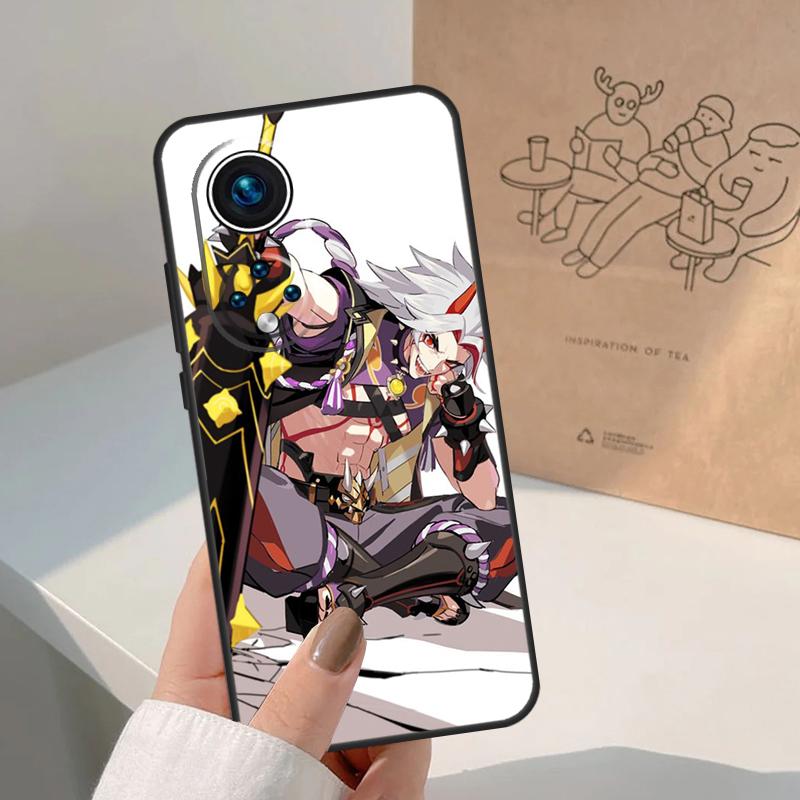 Arataki Itto Genshin Impact Case For Honor Magic 8 Pro 5 6 7 Lite Honor 200 400 Pro X9c X9b X9a X8a X8b 50 70 90 Cover