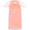 Cute Pop Doll Bath Towel Blanket Fit 10-14 Inch American&43 Cm New Born Baby Doll Accessories Rabbit Ear Hugging Blanket Gifts