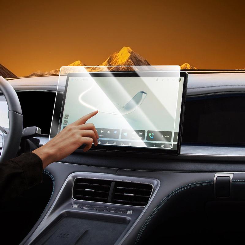 For BYD Sealion 7 2025 2026 Car Central Control Navigation Tempered Glass Screen Anti‑Scratch Protective Film Accessories