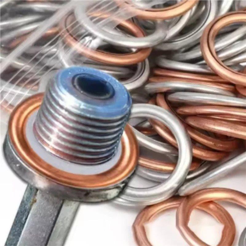 Durable-Oil Drain Plug Gasket Accessories For Oil Pan Drain Gasket Drainage Bolt Pad Car