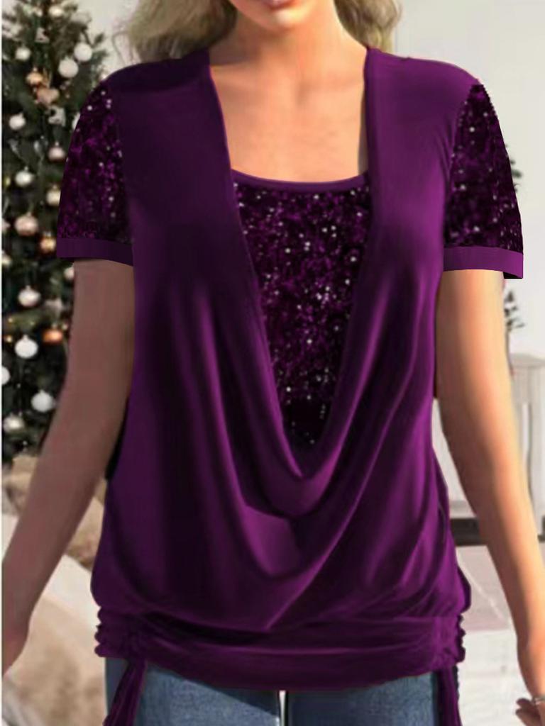 Zomer/Herfst Nieuwe Stijl Casual Mode Tweedelige Top Dames T-shirt