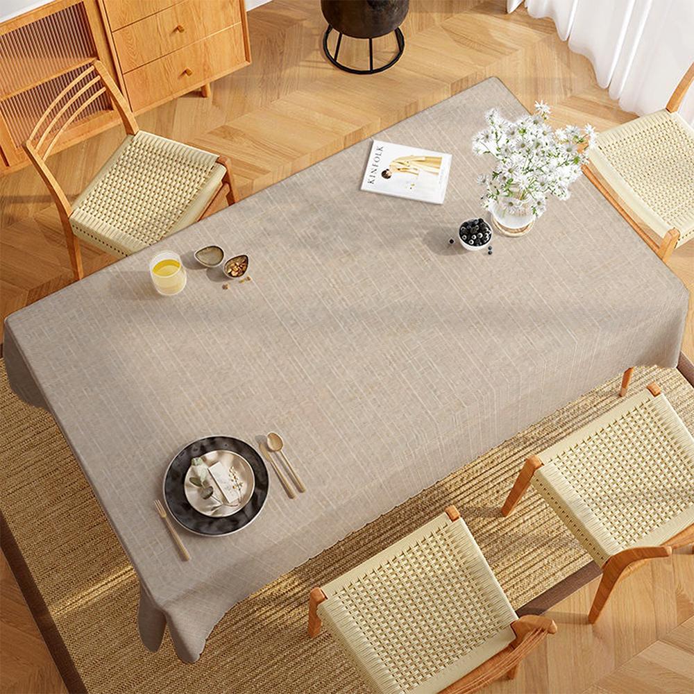 Damask 2D Flat Printed Polyester Table Covers For Dining Table Room Decor Picnic Blanket Camping Table Cover Party Supplies Xmas