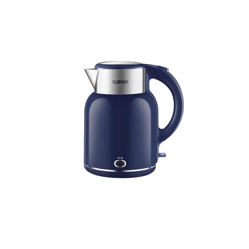 Supor 2L Smart Electric Kettle with 316L Stainless Steel, Large Capacity, Constant Temperature, Keep Warm Function.