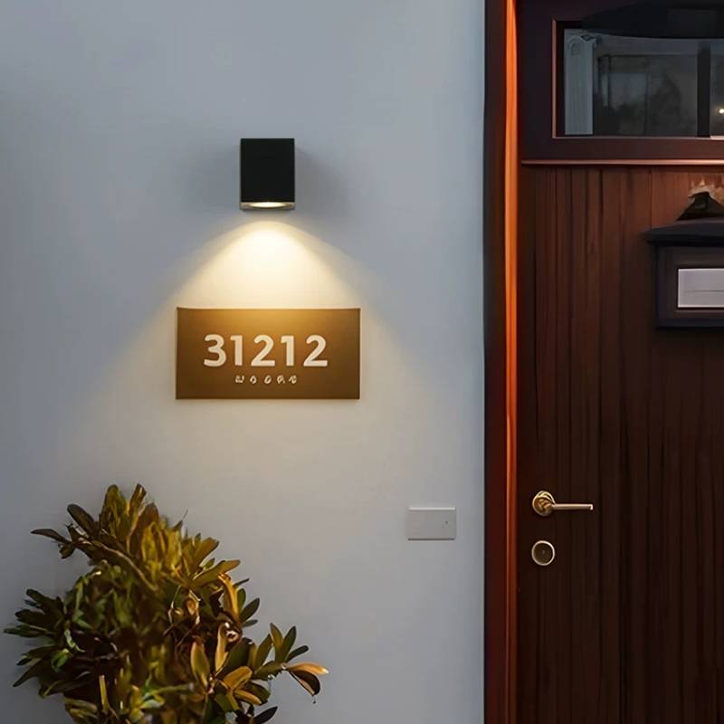 Led Outdoor Wall Light Modern Wall Sconce For Garden Patio Staircase Home Use