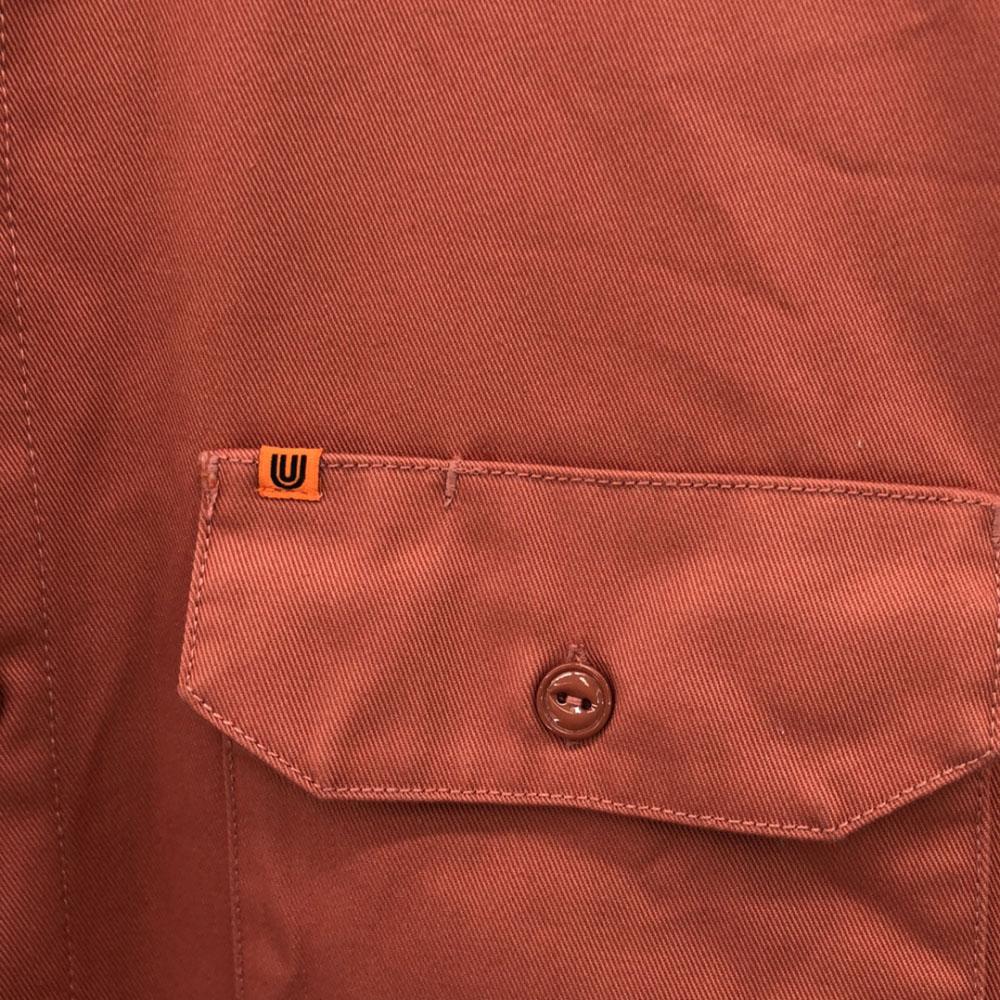 UNIVERSAL OVERALL Ships Any Long Sleeve Band Collar Washable Soft Work One Piece Women Used