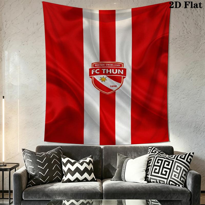 Fc Thun Wall Tapestry Aesthetic Wall Hanging Printed Fabric Blanket Decorative Tapestries for Bedroom Living Room Home Decor