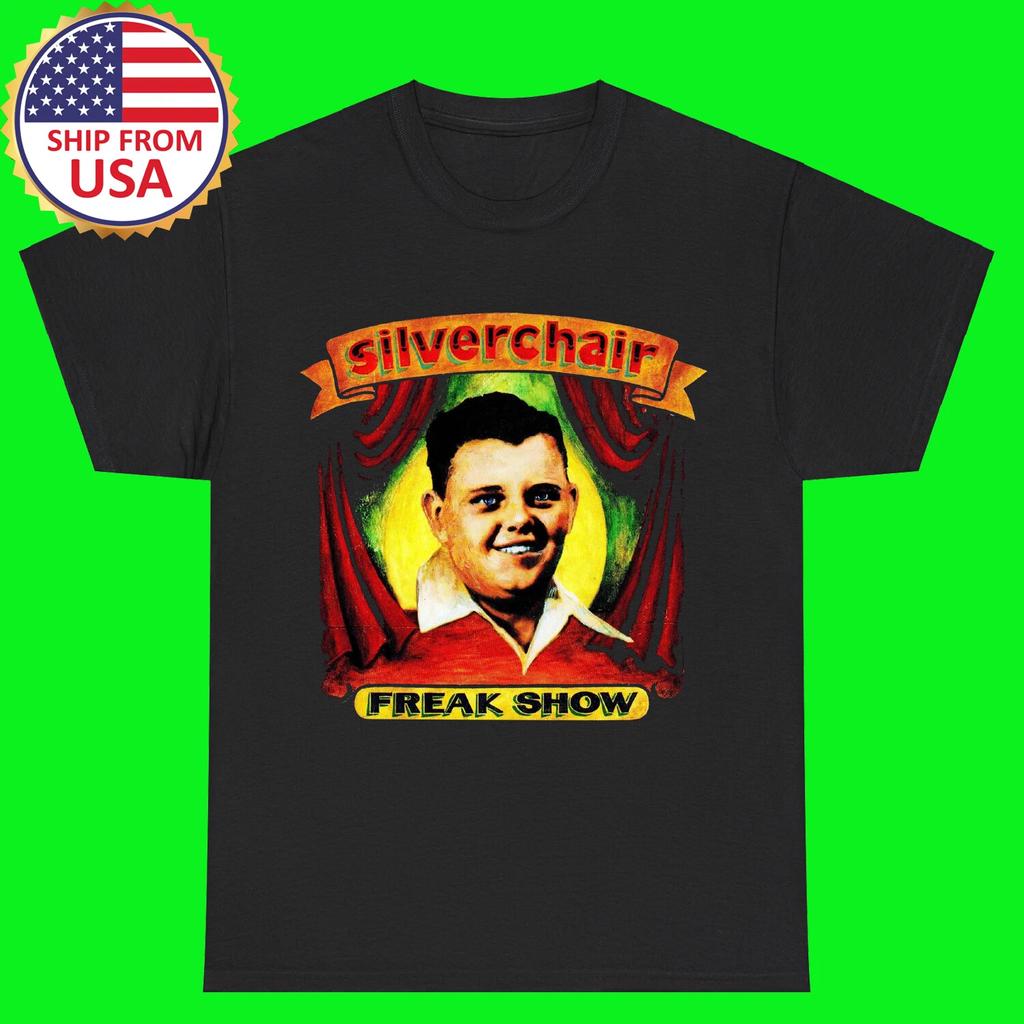 Silverchair Freak Show T-shirt Nera Top Unisex