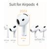 Anti-Slip Ear Covers Eartips for Apple AirPods 4 Replacement Ultra Thin Earbuds Cover Earphone Skin for AirPods 4 Accessories