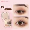 Pinkbear Nine-Color Eyeshadow Palette Oat Cloud Contouring Comprehensive Palette Versatile for Daily Use Beginner-Friendly
